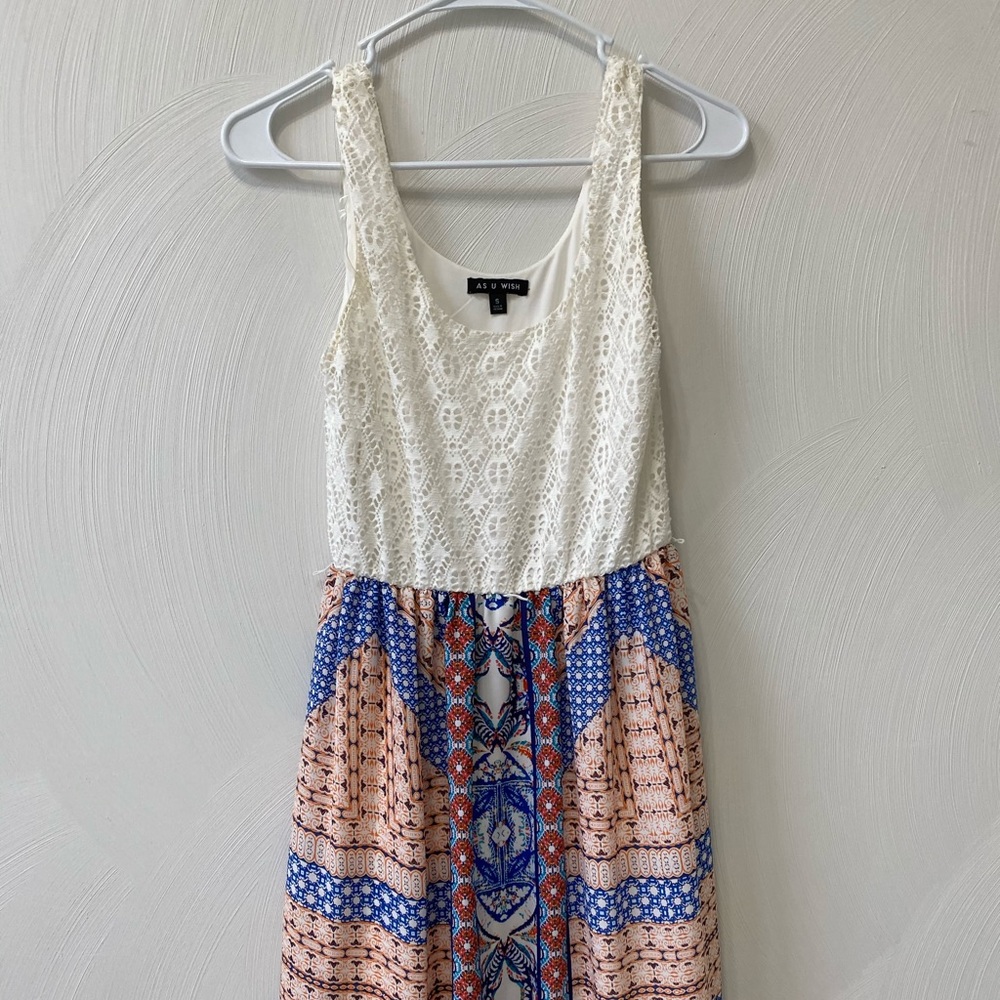 Beautiful floral maxi dress